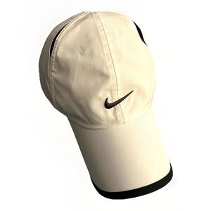 NIKE Coca-Cola Centro White‎ Feather Light Dri-Fit Tennis Cap Adult Adjustable